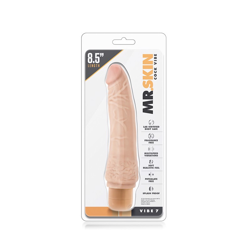 WIBRATOR DR. SKIN COCK VIBE 8,5"