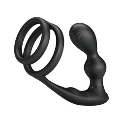 PIERŚCIEŃ / PLUG PRETTY LOVE - VIBRATION PENIS SLEEVE VI