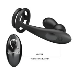 PIERŚCIEŃ / PLUG PRETTY LOVE - VIBRATION PENIS SLEEVE VI