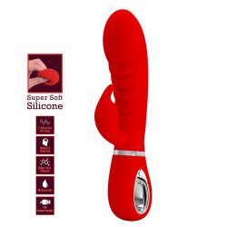 WIBRATOR PRETTY LOVE - PRESCOTT RED 7 FUNKCJI WIBRACJI