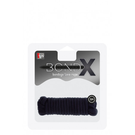 WIĄZANIA BONDX LOVE ROPE - 5M BLACK