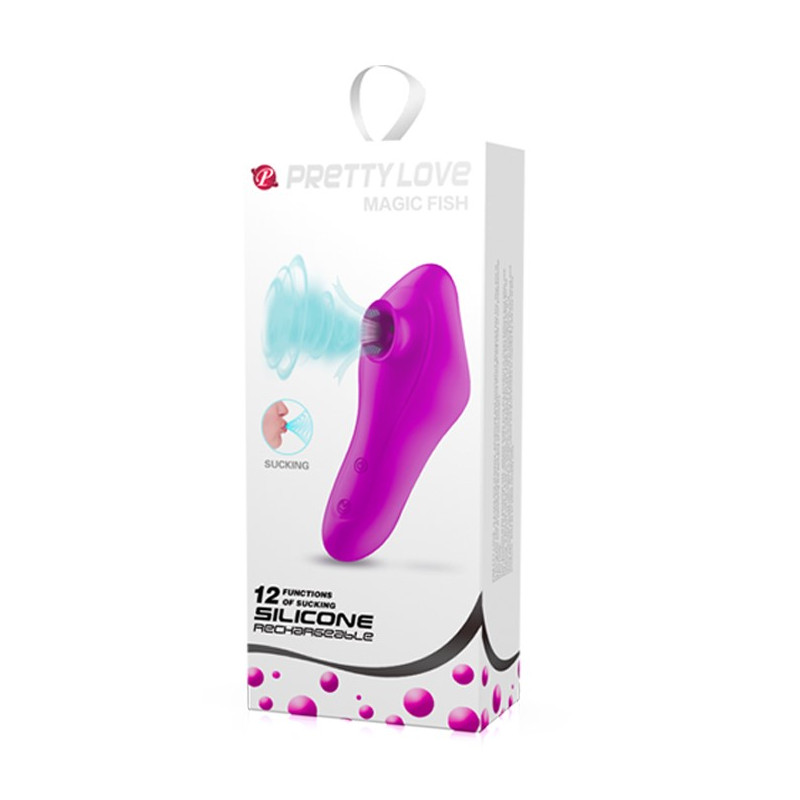 STYMULATOR PRETTY LOVE - MAGIC FISH 12 FUNKCJI USB