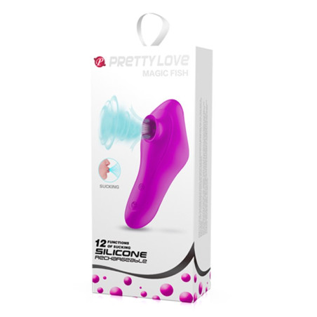 STYMULATOR PRETTY LOVE - MAGIC FISH 12 FUNKCJI USB