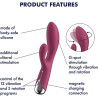 SATISFYER SPINNING RABBIT 1  WIBRACJE / ROTACJE