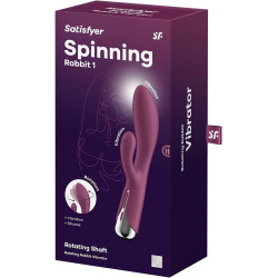 SATISFYER SPINNING RABBIT 1  WIBRACJE / ROTACJE