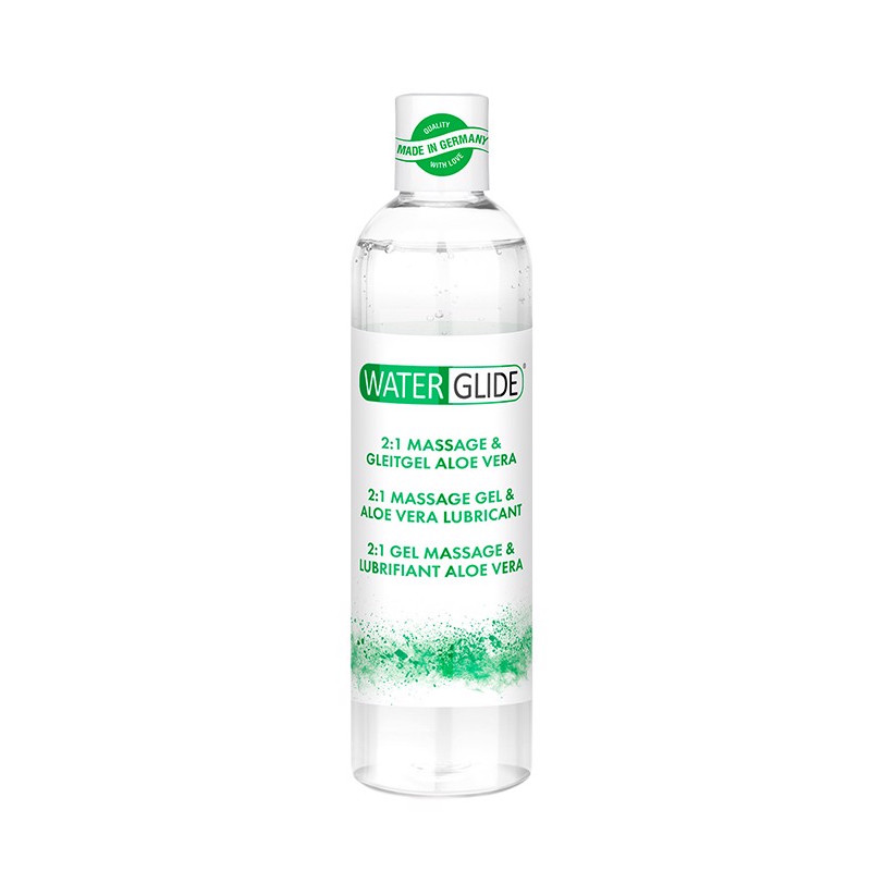 WATERGLIDE MASSAGE & LUBRICANT ALOE VERA 300 ML.