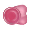 ELASTYCZNE DILDO 8" ROZMIAR L PRZYSSAWKA FIOLET