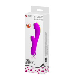 WIBRATOR PRETTY LOVE - CORNELIUS  USB 12 FUNKCJI GRZANIE /HEATING