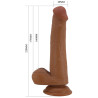 DILDO PRETTY LOVE - TALLEN 8.7"(220mm)