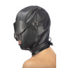 MASKA PU FETISH MOUTH HOOD