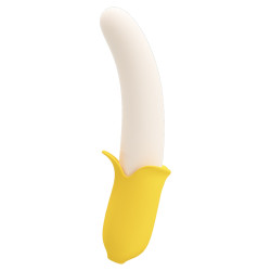 WIBRATOR PRETTY LOVE - BANANA GREEK 7 VIBRATION FUNCTIONS 3 THRUSTING SETTINGS