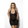 KOSZULKA AMYSA BLACK CHEMISE XL/XXL