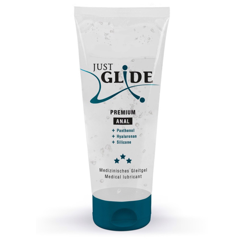 ŻEL JUST GLIDE  PREMIUM ANAL  200 ML WEGAŃSKI