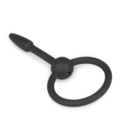 SMALL SILICONE PENIS PLUG WITH PULL