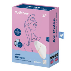 SATISFYER STYMULATOR  LOVE TRIANGLE AIR + VIBRATION