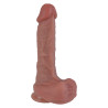 EROSPACE NATURAL PLAY DILDO SILIKONOWE 20.6 CM