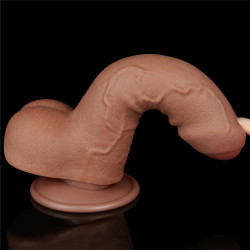 DILDO 7'' SLIDING SKIN DUAL LAYER