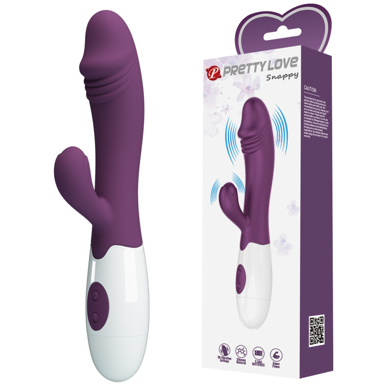 WIBRATOR PRETTY LOVE - SNAPPY DARK PURPLR 30 WIBRACJI