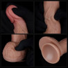 DILDO 7'' DUAL LAYERED SILICONE COCK