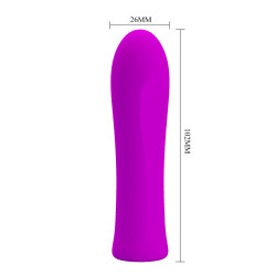 WIBRATOR PRETTY LOVE - ALFREDA PURPLE 12 WIBRACJI USB