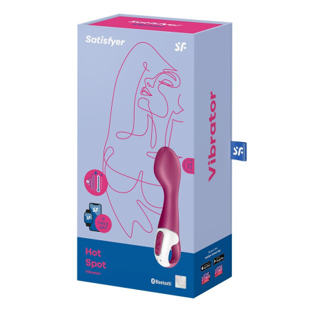 WIBRATOR SATISFYER HOT SPOT APP FUNKCJA GRZANIA