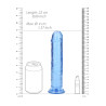 DILDO CRYSTAL CLEAR 8" 20 CM