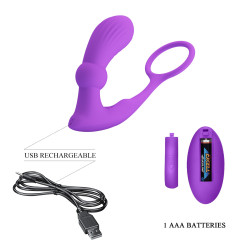 PRETTY LOVE - WARREN PURPLE 12 WIBRACJI USB