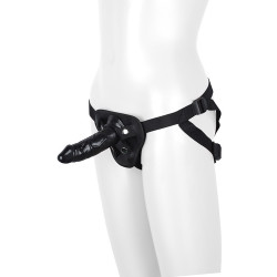 STRAP-ON BLAZE HARNESS WITH DILDO