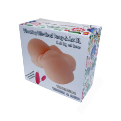 MASTURBATOR PUSSY& ASS XL WAGA  3,8 KG.