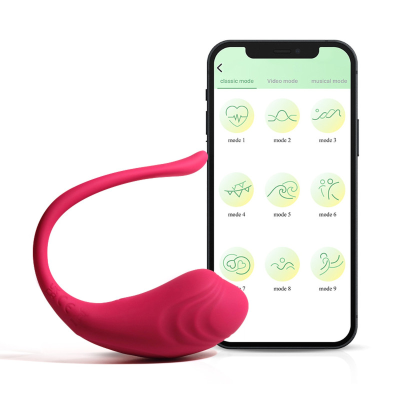 WIBRUJĄCE JAJKO Z APLIKACJĄ APP LOVE EGG