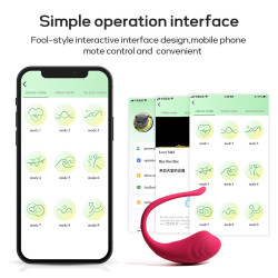 WIBRUJĄCE JAJKO Z APLIKACJĄ APP LOVE EGG