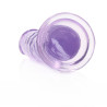 DILDO CRYSTAL CLEAR 6" 14,5 CM