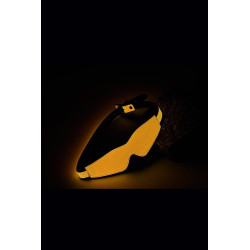 RADIANT EYE MASK GLOW IN THE DARK ORANGE MASKA