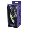 RADIANT EYE MASK GLOW IN THE DARK GREEN MASKA