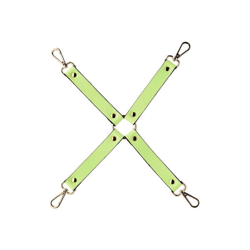 RADIANT HOG TIE GLOW IN THE DARK GREEN KRZYŻAK