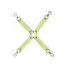 RADIANT HOG TIE GLOW IN THE DARK GREEN KRZYŻAK