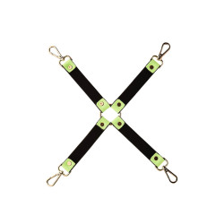 RADIANT HOG TIE GLOW IN THE DARK GREEN KRZYŻAK