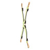 RADIANT HOG TIE GLOW IN THE DARK GREEN KRZYŻAK