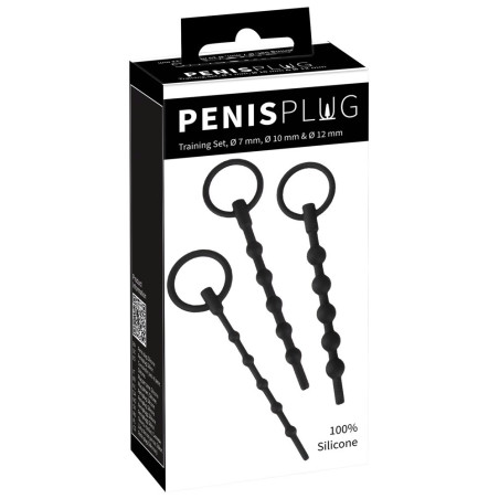 DILATOR PENIS PLUG TRAINING SET x 3