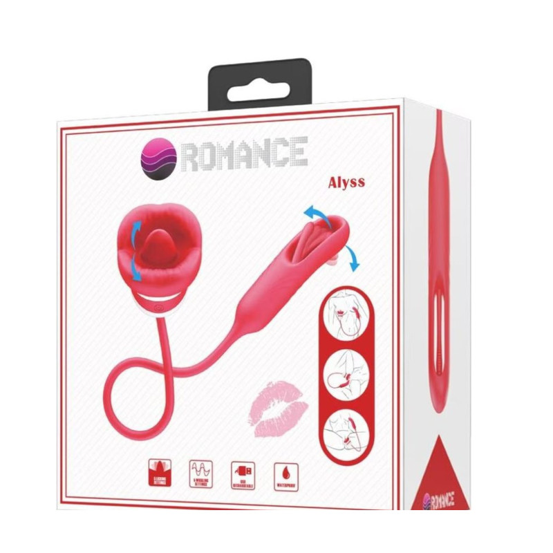 ROMANCE ALYSS MASTURBATORMOUTH STYMULATOR  RED