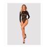 OBSESSIVE B 137 TEDDY BODY CZARNE XL/XXL