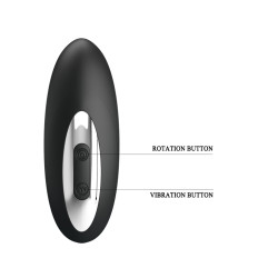 PRETTY LOVE - PROSTATE MASSAGER, USB 3 ROTACJE 12 WIBRACJE