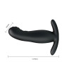 PRETTY LOVE - PROSTATE MASSAGER TICKLING 4 & VIBRATING 7 USB ŁASKOTANIE & WIBRACJE