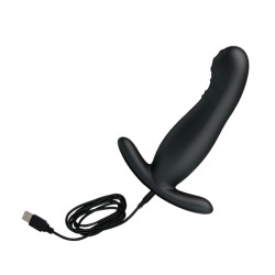 PRETTY LOVE - PROSTATE MASSAGER TICKLING 4 & VIBRATING 7 USB ŁASKOTANIE & WIBRACJE