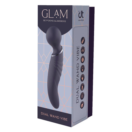 RÓŻDŻKA & WIBRATOR GLAM DUAL WAND VIBE