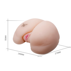 MASTURBATOR WAGINA & ANUS WIBRACJIE ROTACJE GŁOS   5KG