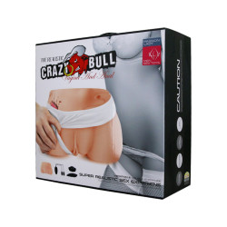 MASTURBATOR CRAZY BULL WAGINA & ANAL WIBRACJE   3,1KG