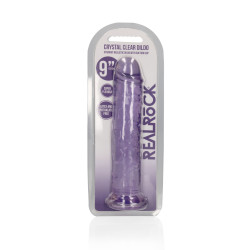 DILDO PROSTE REALISTYCZNE Z PRZYSSAWKĄ 9"  23CM