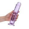 DILDO PROSTE REALISTYCZNE Z PRZYSSAWKĄ 9"  23CM