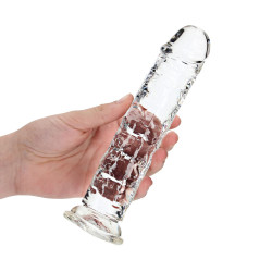 DILDO CRYSTAL CLEAR  8"  20CM
